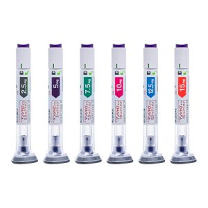 Mounjaro 替尔泊肽 替西帕肽 替爾泊肽 滿健樂 Tirzepatide 2支x1盒 减肥针减肥笔 肥满症 购买批发 2型糖尿病