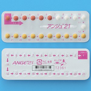  Ange口服避孕药21：1板