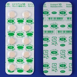 Enalapril Maleate马来酸依那普利片10mg「沢井」：100片