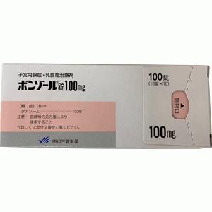  Bonzol达那唑片100mg：100片