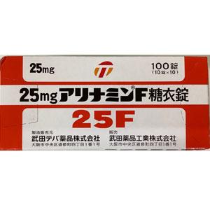 Alinamin-F呋喃硫胺片25mg：100片