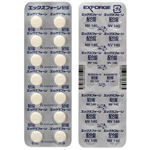 Exforge缬沙坦/氨氯地平复合片：140片