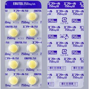 Ebutol盐酸乙胺丁醇片125mg:100片