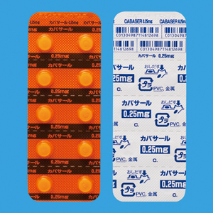 Cabaser卡麦角林片0.25mg：100粒