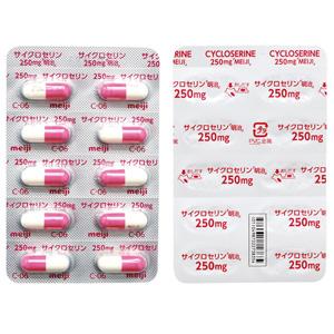 Cycloserine环丝氨酸　胶囊250mg：100粒