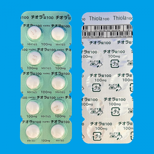 Thiola硫普罗宁片100:100片