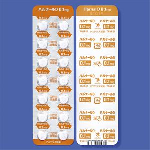 Harnal-D(Tamsulosin)盐酸坦索罗辛口崩片0.1mg:140片