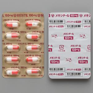 Mexitil盐酸美西律100mg：100粒