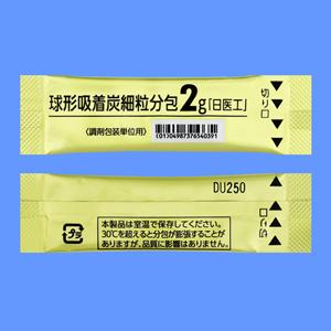 球形吸着炭克里美净细粒分包装2g:2g×84包