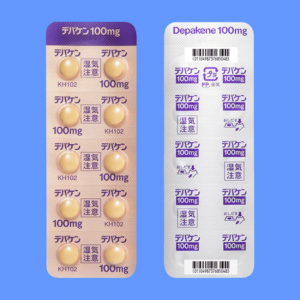 Depakene丙戊酸钠片100mg：100片