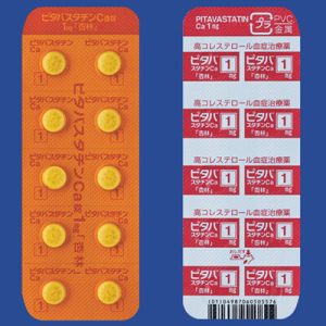 PitavastatinCa匹伐他汀钙片1mg ：100片