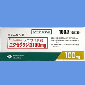 Excegran唑尼沙胺片100mg:100片