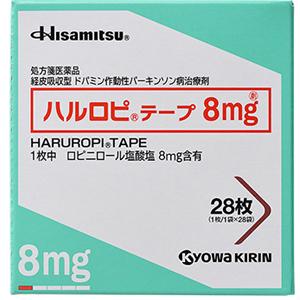 Haruropi盐酸洛匹尼洛贴片8mg：28枚