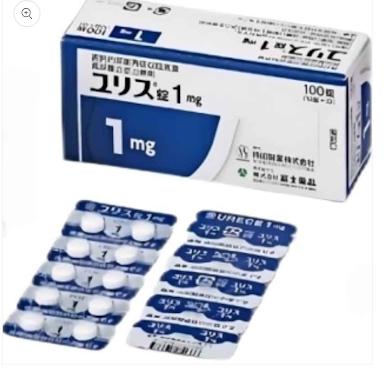 多替诺雷 Dotinurad ドチヌラド 多替尿苷 ユリス錠 1 mg 痛风 高尿酸血症 多丁那德 100錠 - 图片 2