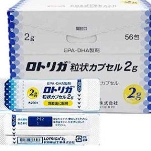omega-3脂肪酸乙基颗粒胶囊 2g 56包 ロトリガ粒状カプセル2g LOTRIGA Granular Capsules 2g 武田 高血脂