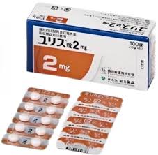 多替诺雷 Dotinurad ドチヌラド 多替尿苷 ユリス錠 2 mg 痛风 高尿酸血症 多丁那德 100錠