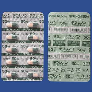 Teprenone替普瑞酮胶囊50mg:100粒