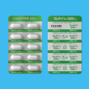 Cholebine考来替兰片500mg:100片