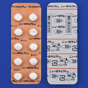 Nu-lotan氯沙坦钾片50mg：100粒