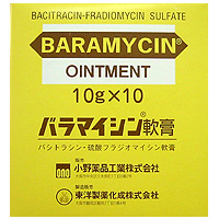 Baramycin杆菌肽/硫酸异霉素复合软膏：10g×10支