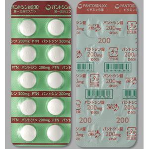Pantosin泛硫乙胺片200:100粒