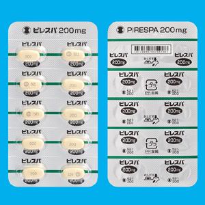 Pirespa吡非尼酮片200mg:100片