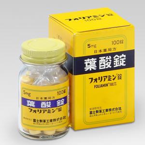 Foliamin叶酸片：100片