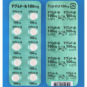 Tegretol卡马西平片100mg：100粒