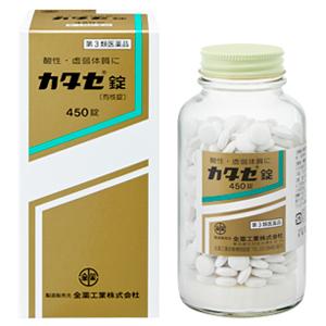 全药工业 Catase酸性体质钙片::450片【2類】