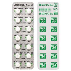 Ceredist他替瑞林片OD口崩片5mg:28片